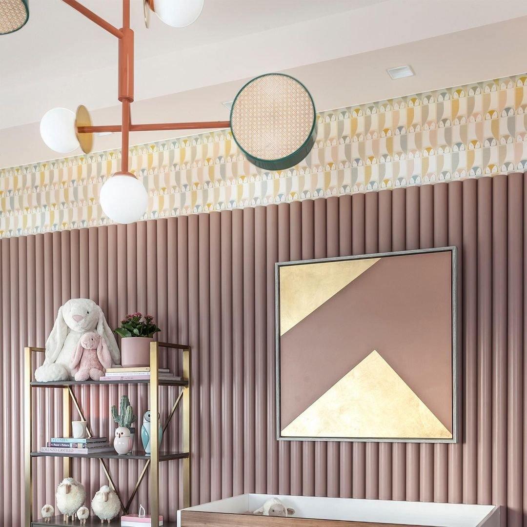 Monaco Modern Abstract Sculptural Pendant Light with Rattan and Glass Spheres