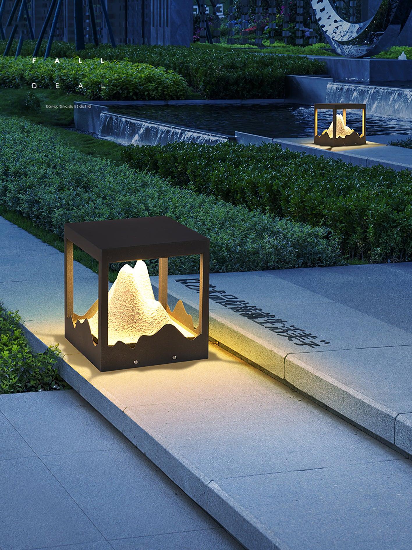 mountain-landscape-pattern-outdoor-garden-path-light-led-pathway-pedestal-lamp