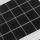 Mountain Silhouette Solar Fence Post Light Waterproof LED Outdoor Landscape Pillar Lamp Black
