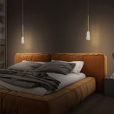 Mozzi Crystal Cylinder Pendant Light Luxury Gold Hanging Lamp for Modern Interiors