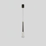 Mozzi Crystal Cylinder Pendant Light Luxury Gold Hanging Lamp for Modern Interiors