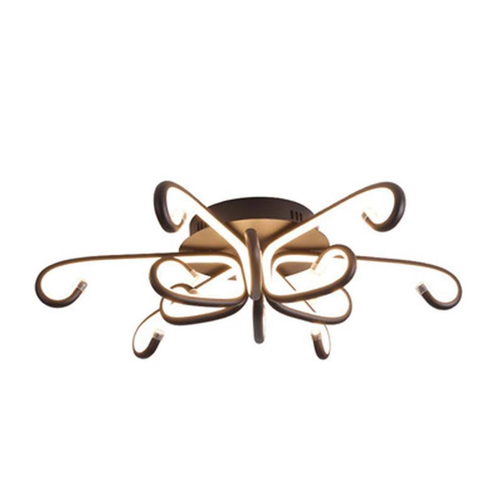 Modern Geometric Octopus LED Flush Mount Ceiling Light Fixture for Living Room and Bedroom