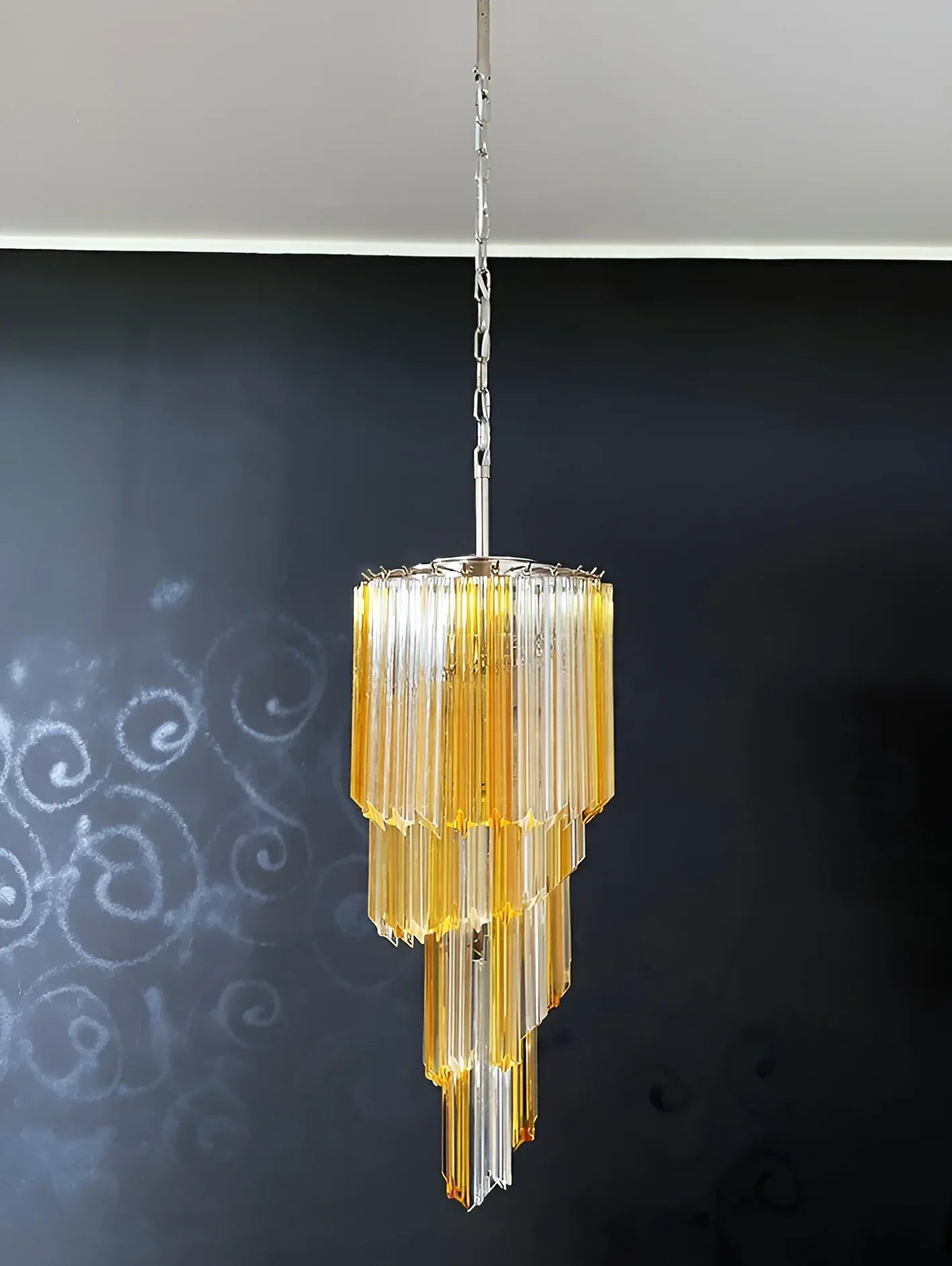 murano-glass-amber-spiral-prism-chandelier-elegant-crystal-pendant-light-for-foyer