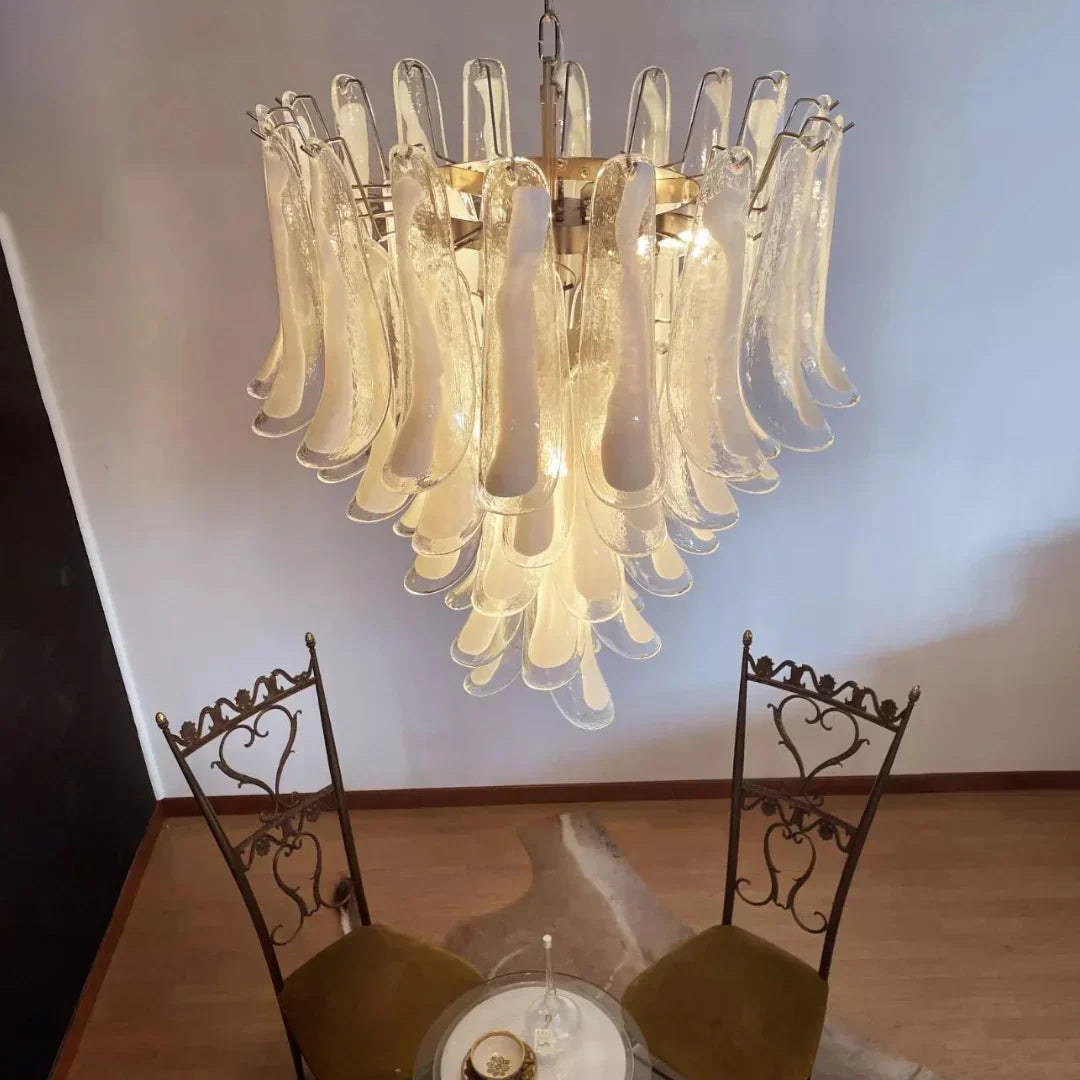 murano-glass-petals-chandelier-vintage-transparent-pendant-light-for-dining-room