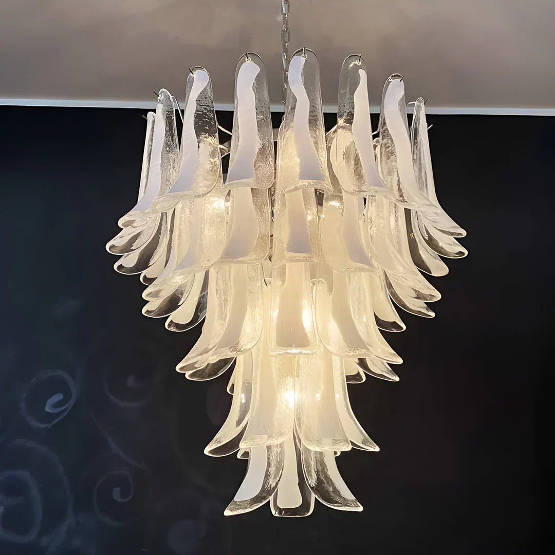 murano-glass-petals-chandelier-vintage-transparent-pendant-light-for-dining-room