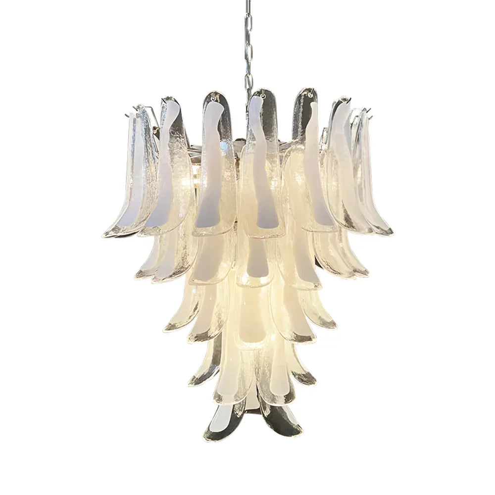 murano-glass-petals-chandelier-vintage-transparent-pendant-light-for-dining-room