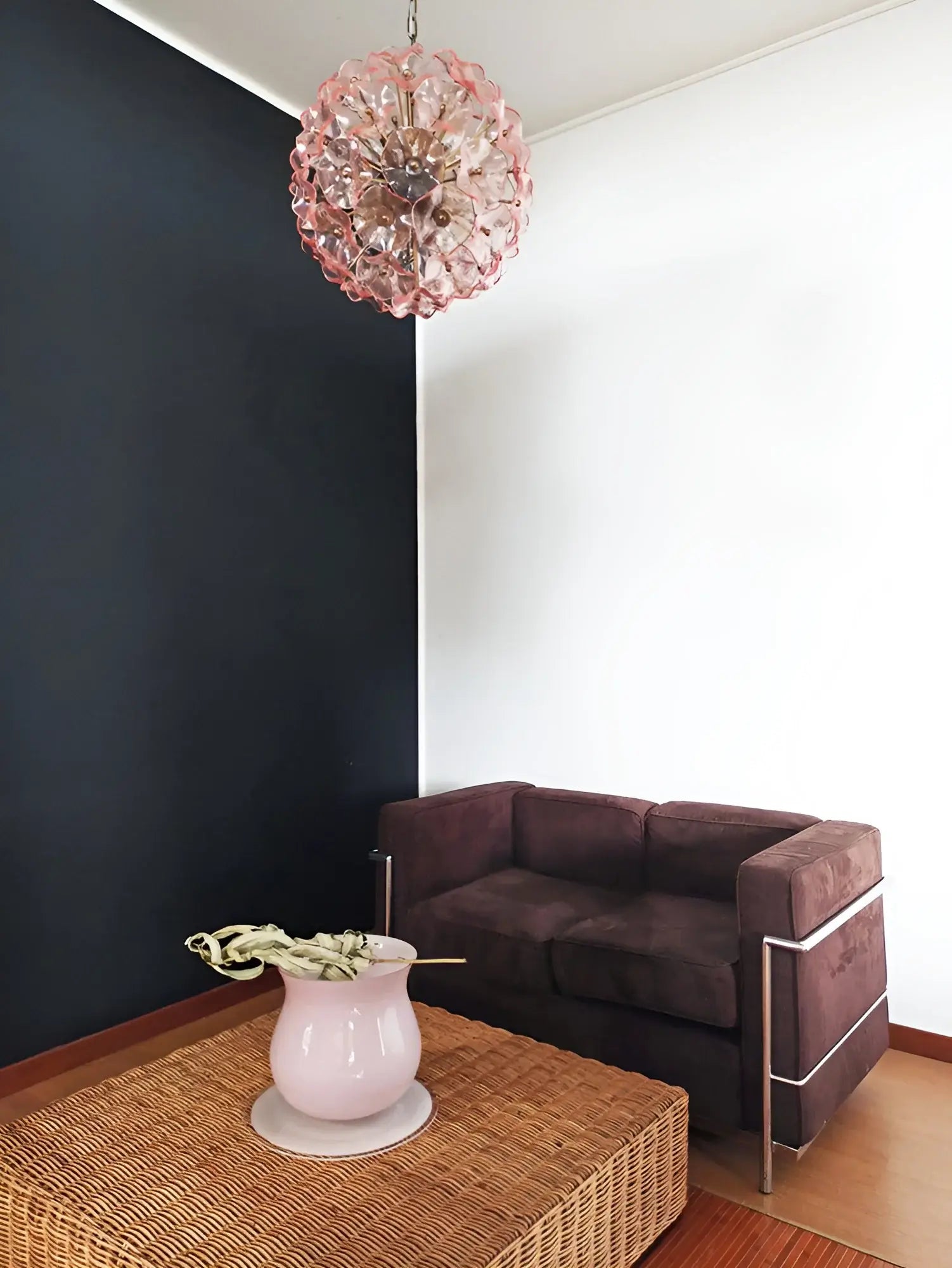 murano-glass-pink-flower-blossom-sputnik-chandelier-modern-handcrafted-ceiling-pendant-light