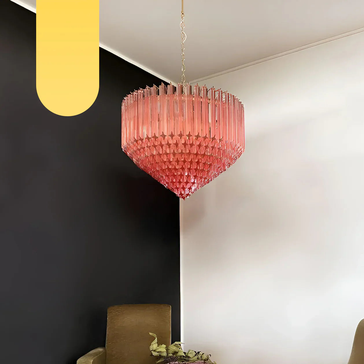 murano-glass-quadriedri-pink-prism-chandelier-luxury-pendant-light-fixture
