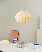 Murano Style Artistic White Drop Pendant Light for Modern Interior Lighting