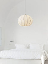 Murano Style Artistic White Drop Pendant Light for Modern Interior Lighting