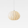 Murano Style Artistic White Drop Pendant Light for Modern Interior Lighting