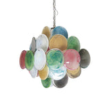 murano-style-multicolored-iridescent-alabaster-glass-disc-chandelier-with-metal-frame