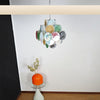 murano-style-multicolored-iridescent-alabaster-glass-disc-chandelier-with-metal-frame