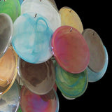 murano-style-multicolored-iridescent-alabaster-glass-disc-chandelier-with-metal-frame