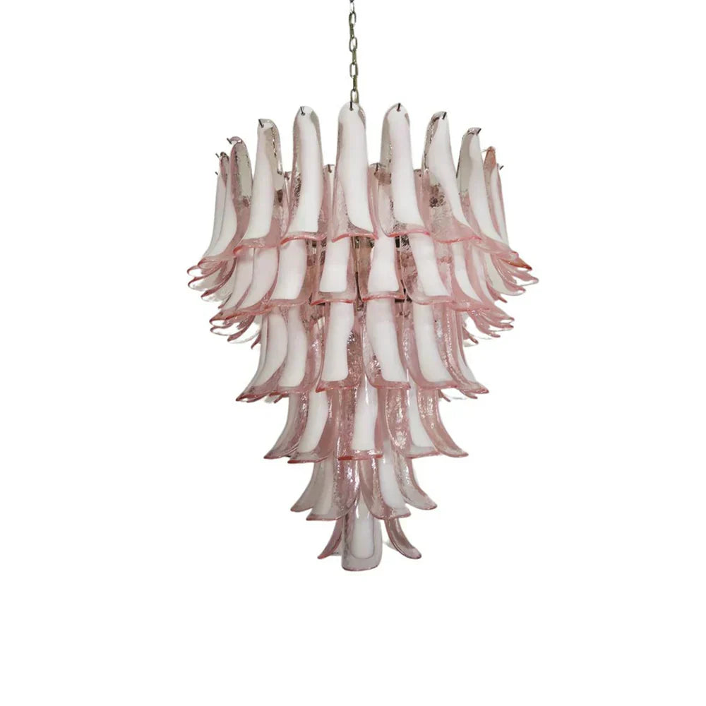 murano-style-pink-glass-petal-chandelier-luxury-living-room-pendant-lighting