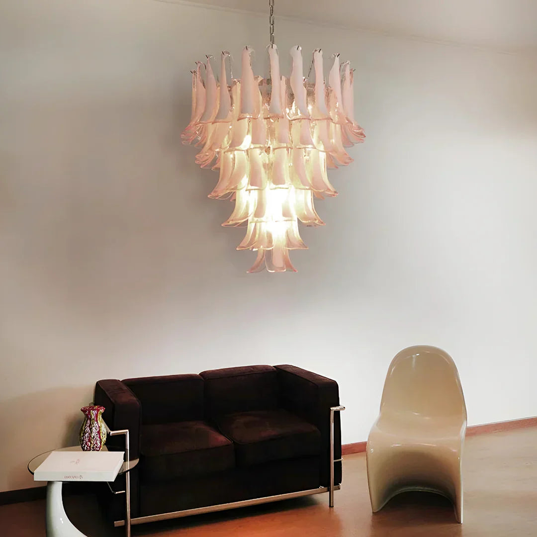 murano-style-pink-glass-petal-chandelier-luxury-living-room-pendant-lighting