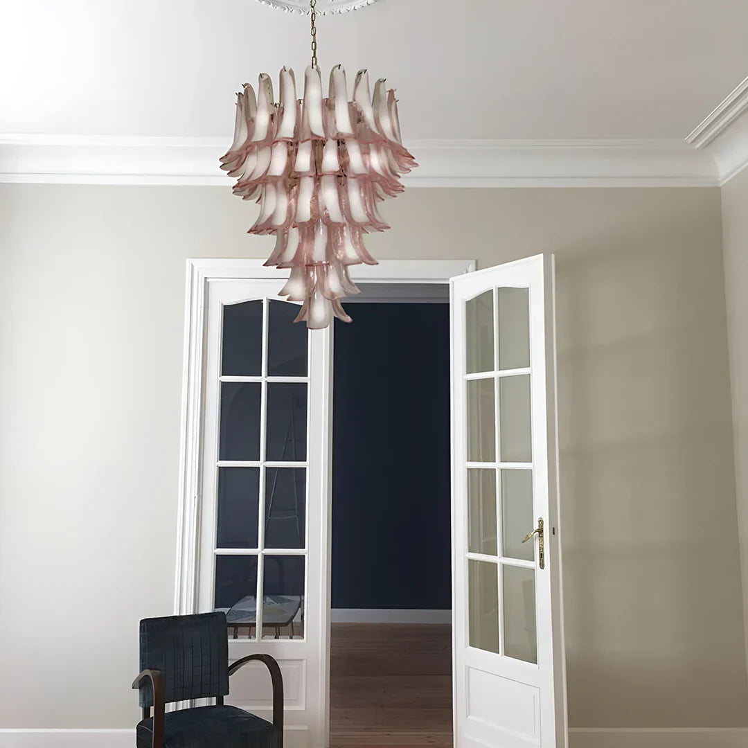 murano-style-pink-glass-petal-chandelier-luxury-living-room-pendant-lighting