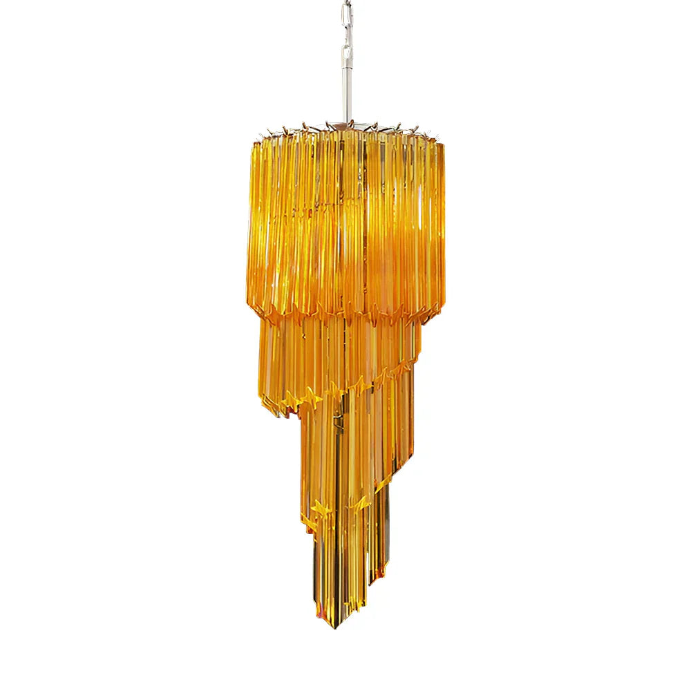 murano-style-spiral-amber-glass-prism-pendant-chandelier-for-entryway-and-living-room