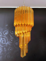 murano-style-spiral-amber-glass-prism-pendant-chandelier-for-entryway-and-living-room