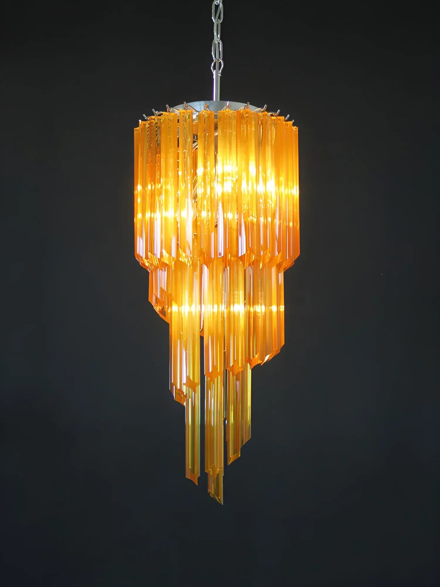 murano-style-spiral-amber-glass-prism-pendant-chandelier-for-entryway-and-living-room