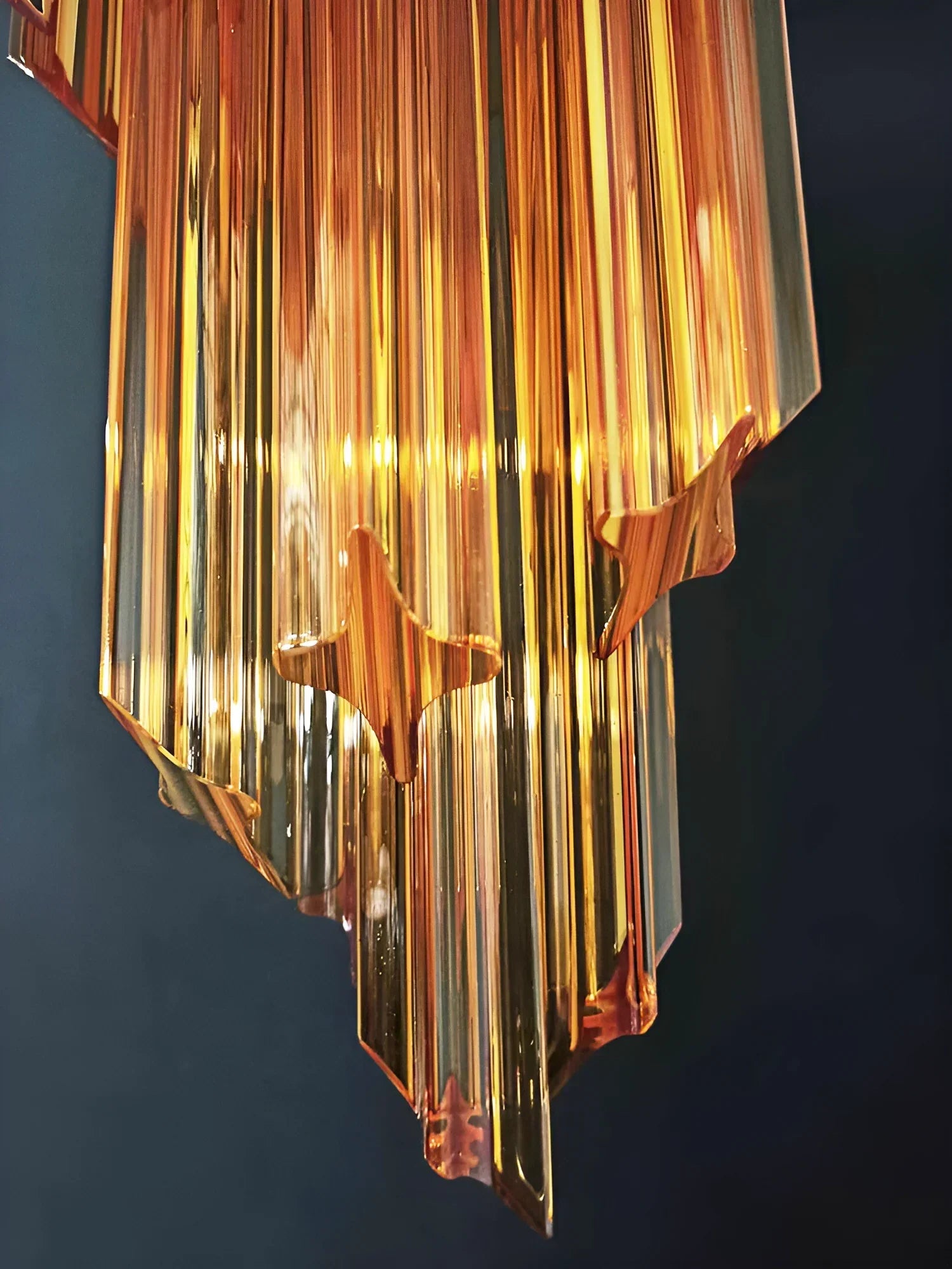 murano-style-spiral-amber-glass-prism-pendant-chandelier-for-entryway-and-living-room