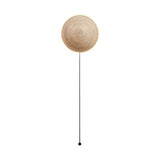 Natural Travertine Stone Round LED Wall Sconce Modern Minimalist Bedside Light