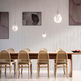 Natural White Marble Raindrop LED Pendant Light for Modern Luxury Interior Lighting Decor