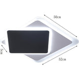 Modern Square LED Flush Mount Ceiling Light for Kids Bedroom and Nursery