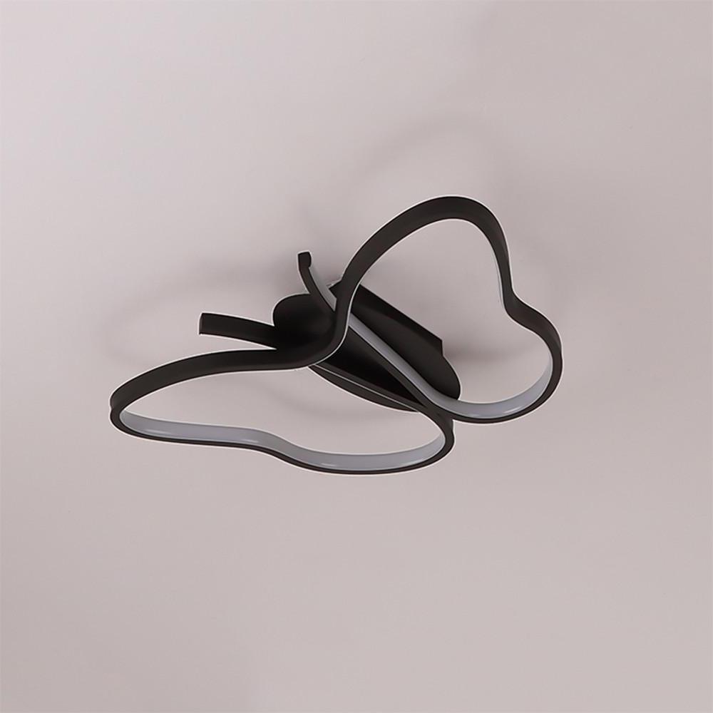 Modern Butterfly Shape LED Flush Mount Ceiling Light for Kids Bedroom and Nursery 20 Inch