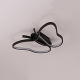 Modern Butterfly Shape LED Flush Mount Ceiling Light for Kids Bedroom and Nursery 20 Inch