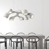 Newborn Modern Organic Sculpture Pendant Light Casual White Ceiling Fixture
