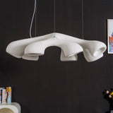 Newborn Modern Organic Sculpture Pendant Light Casual White Ceiling Fixture