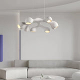 Newborn Modern Organic Sculpture Pendant Light Casual White Ceiling Fixture