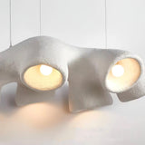 Newborn Modern Organic Sculpture Pendant Light Casual White Ceiling Fixture