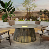 Nit Outdoor Solar Garden Floor Lamp Portable LED Decorative Patio Lighting for Yard and Camping