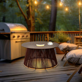 Nit Outdoor Solar Garden Floor Lamp Portable LED Decorative Patio Lighting for Yard and Camping