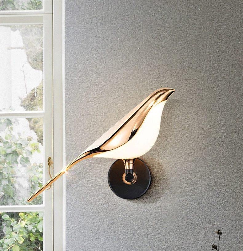 Nomi Bird Shaped Rotatable Wall Sconce Modern LED Indoor Bracket Light