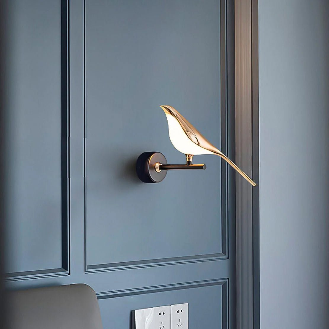 Nomi Bird Shaped Rotatable Wall Sconce Modern LED Indoor Bracket Light