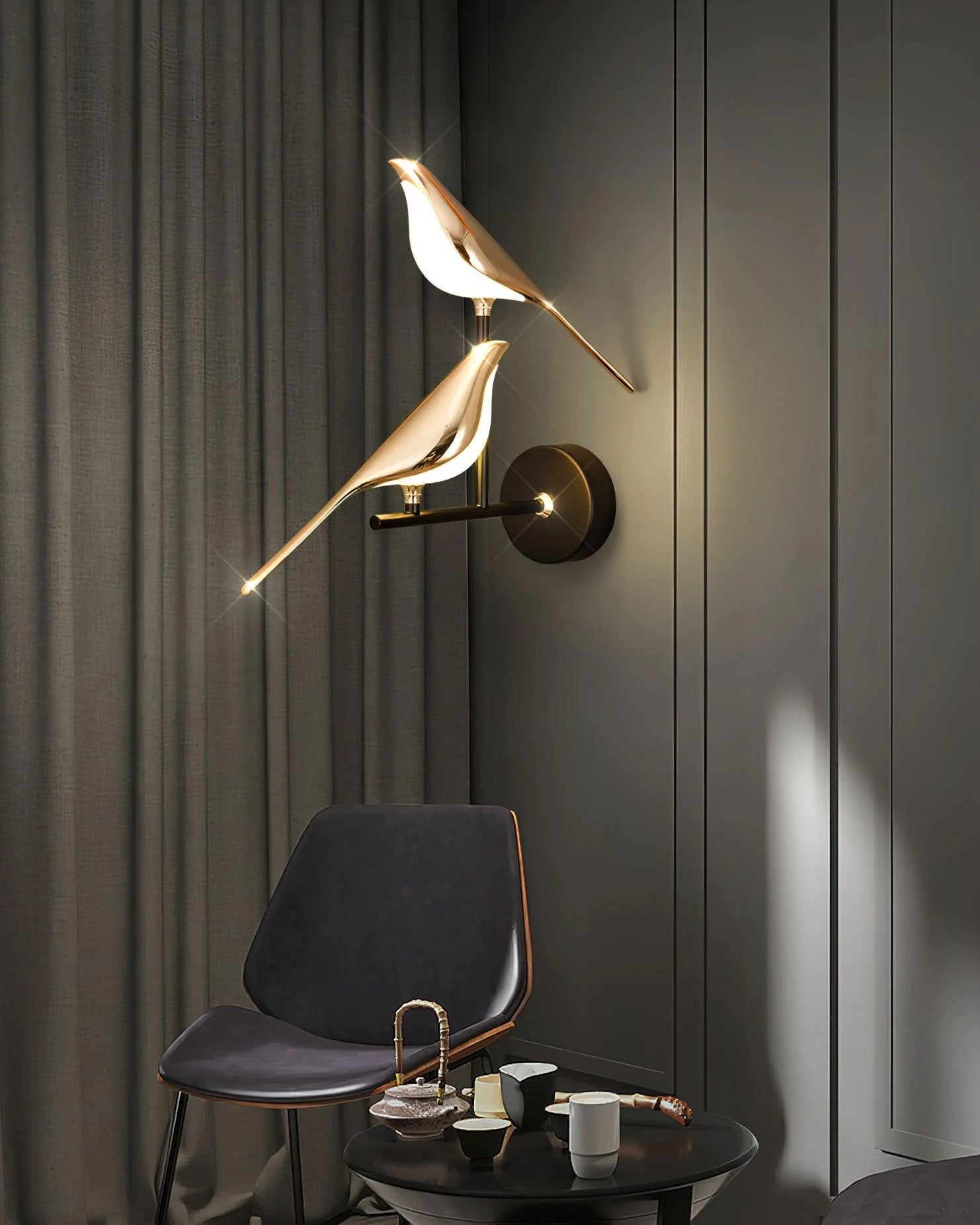 Nomi Bird Shaped Rotatable Wall Sconce Modern LED Indoor Bracket Light