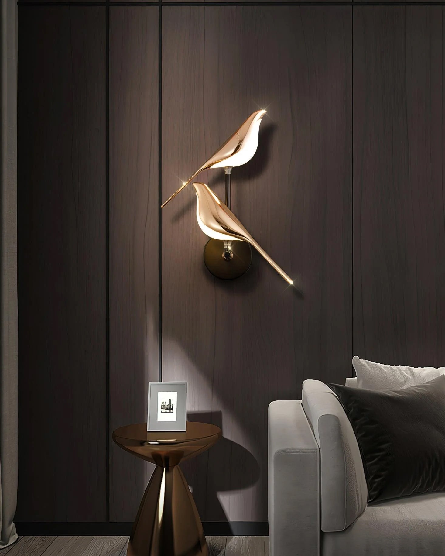 Nomi Bird Shaped Rotatable Wall Sconce Modern LED Indoor Bracket Light