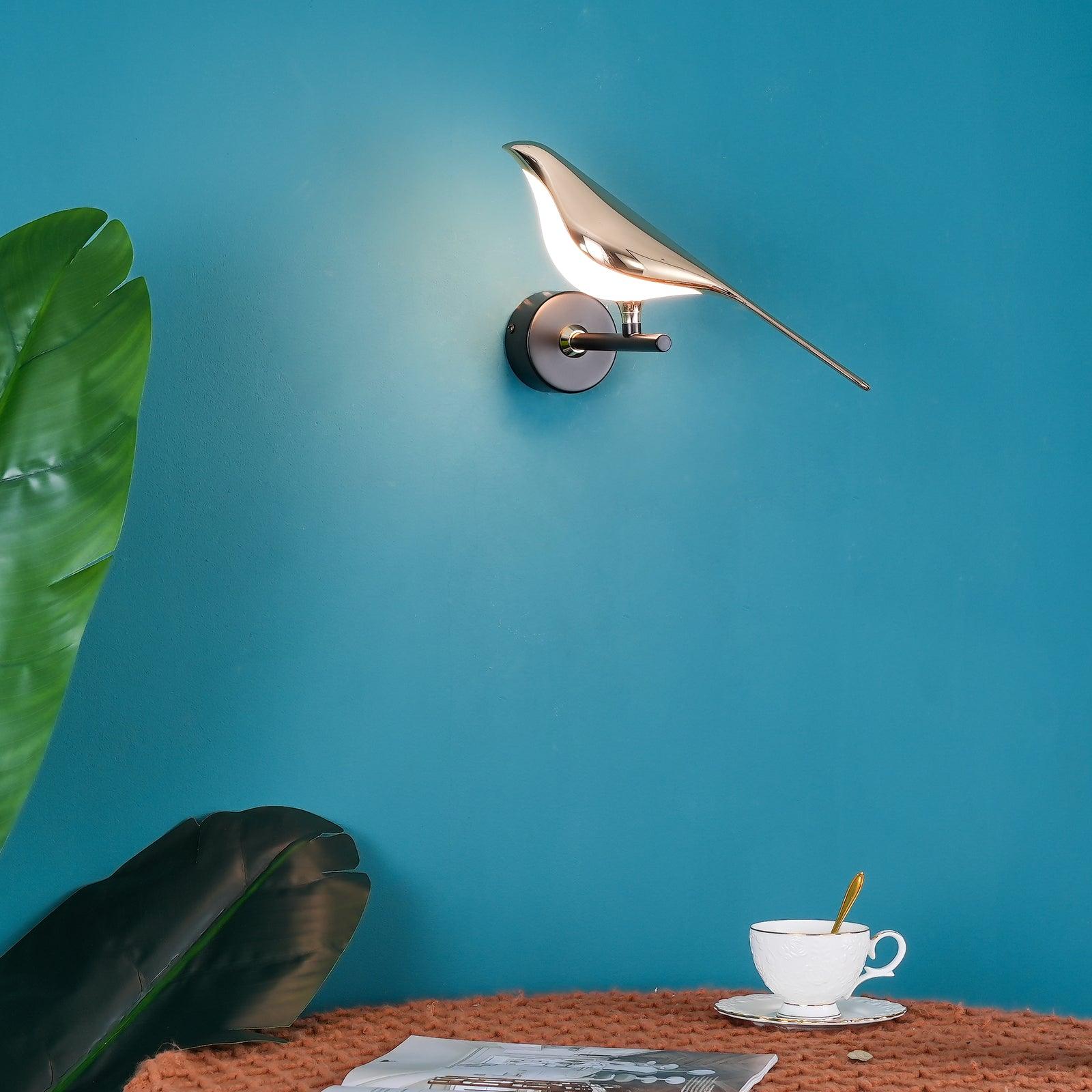 Nomi Bird Shaped Rotatable Wall Sconce Modern LED Indoor Bracket Light