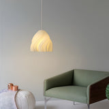Nordic 3D Printed Creative Chandelier 16W White Pendant Light for Dining Room and Bedroom