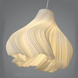 Nordic 3D Printed Creative Chandelier 16W White Pendant Light for Dining Room and Bedroom