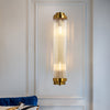 Nordic Adjustable Crystal Gold Wall Sconce Warm White LED Lighting for Bedroom and Living Room