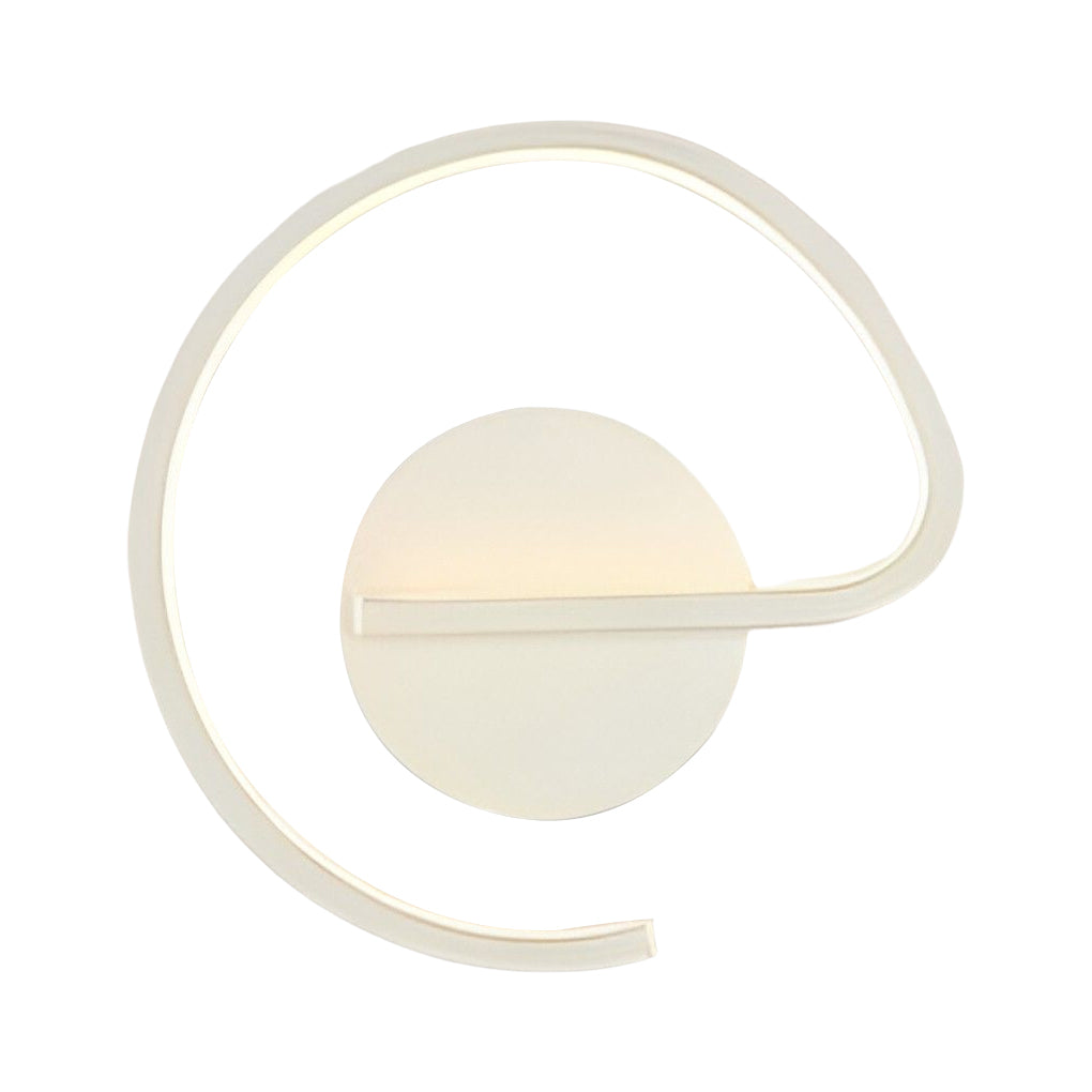 Nordic Artistic LED Wall Sconce Modern Line Art Circular Indoor Decorative Lighting