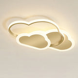 Modern Arc Design Cloud Shape LED Ceiling Light for Kids Room and Bedroom
