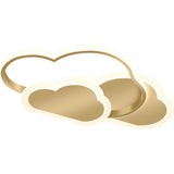 Modern Arc Design Cloud Shape LED Ceiling Light for Kids Room and Bedroom