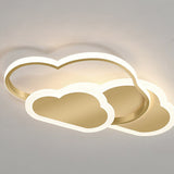 Modern Arc Design Cloud Shape LED Ceiling Light for Kids Room and Bedroom