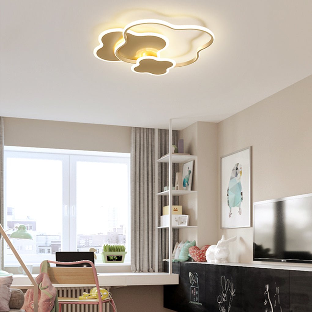 Modern Cloud Design LED Ceiling Light for Children's Bedroom and Nursery Decor