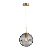 Nordic Creative Glass Globe Pendant Light Modern Small Chandelier for Dining Room and Bedroom